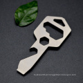 Titanium Bottle Opener Keychain Multiferramenta com alta qualidade